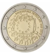 30 éves az EU zászló, 2 euró emlékérme, Németország, 2015