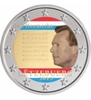 Nemzeti himnusz, 2 euró emlékérme, színezett, Luxemburg, 2013