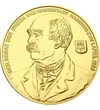 Otto von Bismarck arany emlékérem, Német Birodalom, 1895, utánveret