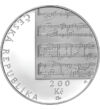 200 korona  G.Mahler  ezüst  2010bu Csehország