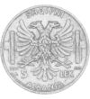 5 leke  Megszállás  ezüst  1939 Albánia