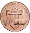 1 cent  Abraham Lincoln  2017 USA