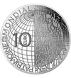 10 euró  Olimpiai láng Ag 2020 Franciaország