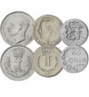 25centime 1 5 10 frank 1964-1984 Luxemburg