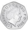 50 penny  William Shakespeare 2011 Nagy-Britannia