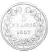 5 frank  I. Lajos Fülöp  1831-1848 Franciaország