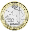 250escudo 50évf.Afrikai Unio 2013 Zöld-foki Köztársaság