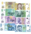 Bárhogy forgatja, dinár így is, úgy is, 10, 20, 50, 100 dínár, Szerbia, 2005-2006