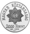 1848-as szabadságharc, 2000 forint, ezüst, Magyar Köztársaság, 1998