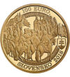 Pozsony, a koronázó város, 100 euró, arany, Szlovákia, 2018