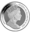 1 dollár II. Erzsébet  Ag 999 311 g Brit Virgin-szigetek 2021