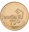  750 Ft, Győr, CuNi, 2021, Magyarország