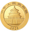 100 jüan Pagoda  Au 999 8 g Kína 2021