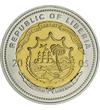 5 dollár Címer  CuNi 64 g Libéria 2005