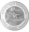  10 euró Snowboard ezüst 2013 Franciaország