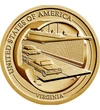 1 dollár, Chesapeake-öböl híd-alagút, CuNi, 8,1 g, USA, 2021