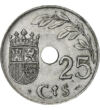  25 centimos Gernica 1937 Spanyolország