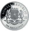 100 shilling Címer   Ag 9999 311 g Szomália 2022