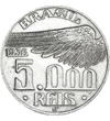  5000 reis ezüst Brazília Brazília
