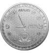 2 dollár Címer óra  színsúly dátum Ag 9999 311 g Niue 2021