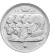 100 frank,Belga királyok,Ag,1948-54, Belgium