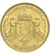  20 korona arany Ferenc J.1892-1915 Magyar Királyság