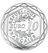  10 euró Notre Dame Ag 333 Franciaország