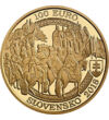  100 euró II.Ferdinánd koronázásaAu Szlovákia