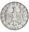 2 birodalmi márka Névérték koszorú Ag 500 10 g Weimari köztársaság 1925-1926