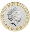 2 font II. Erzsébet portréja  CuNi 12 g Nagy-Britannia 2022