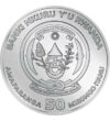 50 frank Címer  Ag 999 311 g Ruanda 2022