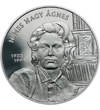 15000 forint, Nemes Nagy Ágnes, könyvek, Babits portré, Ag 925, 31,46 g, Magyarország, 2022