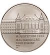 2000 forint, Műegyetem homlokzata, , , CuNi, 30,8 g, Magyarország, 2022