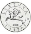 1 litas Lovag   CuNi 625 g Litvánia 2010