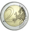 2 euró Európa térkép  CuNi 852 g Lettország 2022