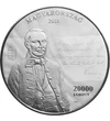  20000 forint Szózat 175 év ez 2018 Magyarország