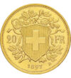  20 frank Vreneli 1883-1949 arany Svájc