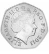 II. Erzsébet és a Windsor-ház kollekció, 50 penny, Nagy-Britannia, 2011