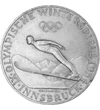 A/ 50 schilling, Olimpia síugró, Ausztria
