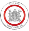 FJ/ 1/2 dollár Mikulás 2021 Fidzsi-szigetek