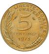  5 cent 1966-2001 Franciaország