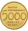  5000 forint Clark Ádám arany 2011 Magyar Köztársaság