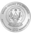 50 frank Címer  Ag 999 311 g Ruanda 2023