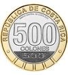 500 colon Névérték Ni-Brass CuNi 1045 g Costa Rica 2021