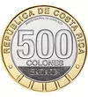 500 colon Névérték Ni-Brass CuNi 1045 g Costa Rica 2021