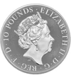10 font II. Erzsébet  Ag 9999 311 g Nagy-Britannia 2023
