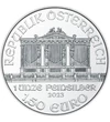 1,5 euró, Bécsi Filharmonikusok, hangszerek, Ag 999, 31,1 g, Ausztria, 2023