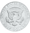  1/2 $ Kennedy ezüst 1965-70 USA