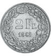  2 frank ezüst Svájc Svájc