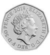  50 penny Nyúl Péter 2019 Nagy-Britannia